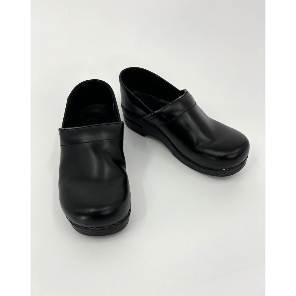 Dansko Professional Clog Leather Black Size 41 (10.5-11)